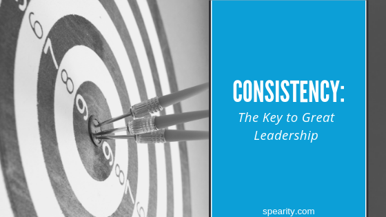 being a consistent leader