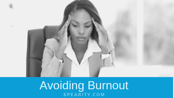 avoiding burnout at work