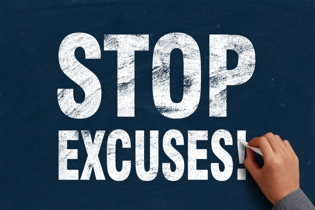 Dangers of Making Excuses as a Leader - Spearity